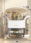 Refined White [Super Capacity-Multi-grid Storage]] / 30*20*34cm
