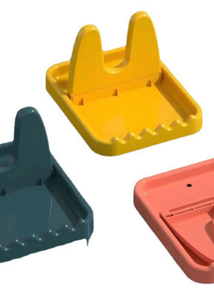 Foldable Kitchen Pot Lid and Utensil Holder Organizer Storage Rack