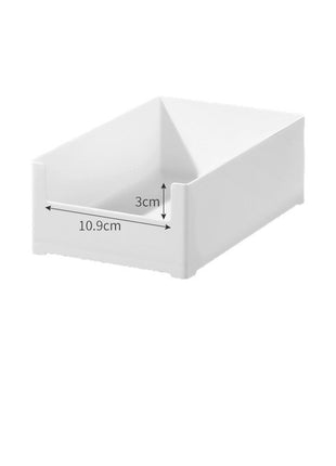 Right Angle Organizer Tabletop Rectangular Small Drawer Organizer Kitchen Storage Artifact Retractable Organizer