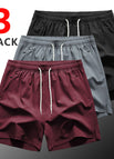 Burgundy + gray + black