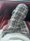 Plaid-british blue / One size fits all
