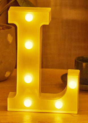 Decorative LED Alphabet Letter Lights for Weddings, Birthdays, Parties, Nightlight