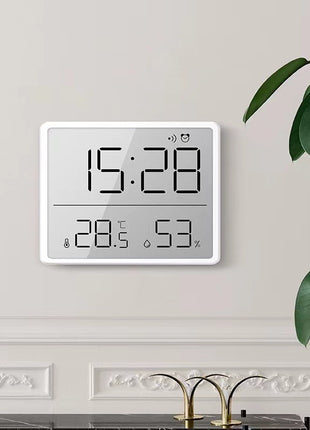 Smart Digital Indoor Thermometer Hygrometer with Luminous Display Fridge Magnet