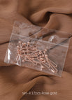Rose gold 12 pcs/bag