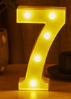 Letter: 7