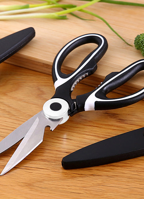 Universal Stainless Steel Kitchen Shears - Sharp Poultry Meat Bone Cutter