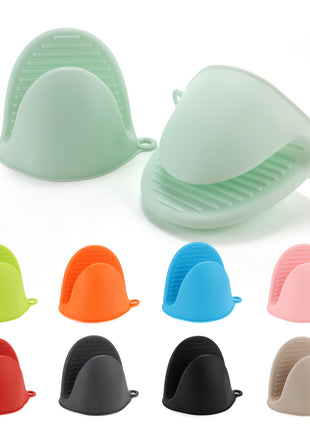 Durable Silicone Oven Mitts: Heat Resistant, Non-Slip Baking & Cooking Gloves