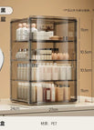 Transparent gray [3 partitions] / Super load-bearing/10k high transparency/dust-proof and moisture-proof
