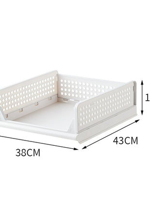 Wardrobe storage artifact drawer dormitory wardrobe clothes layered organizing basket partition shelf storage rack storage box
