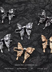 Black butterfly waist buckle