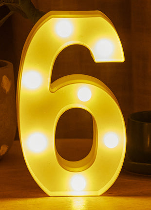 Decorative LED Alphabet Letter Lights for Weddings, Birthdays, Parties, Nightlight