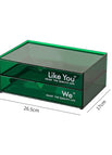 Large double drawer (green)