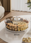 Transparent single layer with rotation (six compartments)