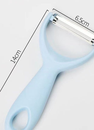 Ergonomic Stainless Steel Swivel Peeler for Fruits & Vegetables - Kitchen Essential