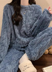 Blue [solid color jacquard]