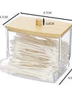 Square cylindrical bamboo cover 9*7.2*10
