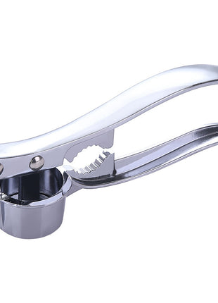 Durable Zinc Alloy Stainless Steel Garlic Press Mincer Crusher Kitchen Tool