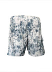 TIE DYE BLUE AND WHITE