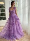 Purple Long Dress
