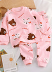 A081-vintage pink bear