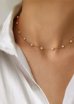 Chic Vintage European Multi-Layered Alloy Pendant Necklace for Women