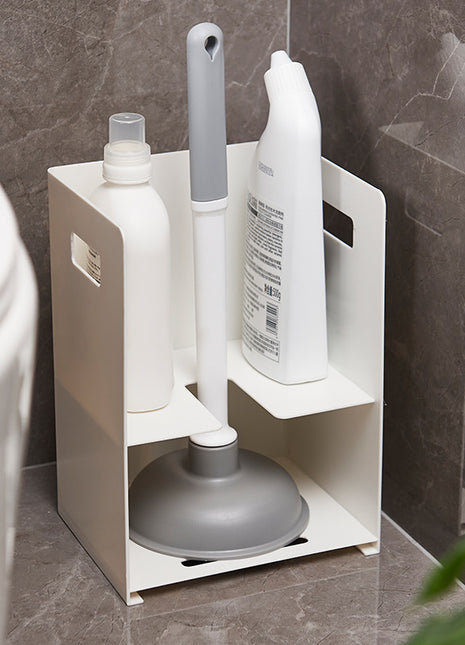Toilet Brush Storage Rack Household No-Dead-Angle Toilet Brush Bathroom Bathroom Toilet Cleaning Artifact