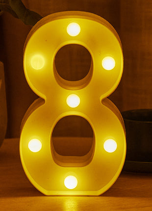 Decorative LED Alphabet Letter Lights for Weddings, Birthdays, Parties, Nightlight