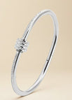 Steel color small waist bracelet