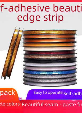 Premium Self-Adhesive Waterproof Decorative Seam Strip for Kitchen & Bathroom Edges