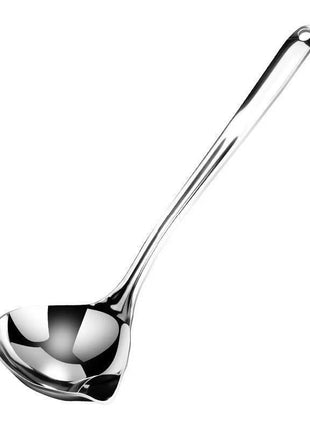 Stainless Steel Oil Filter Soup Spoon Skimmer Ladle for Home Kitchen