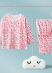 L21-long sleeve small flower