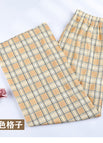 brown CHECK / free size [40.00 kg-70.00 kg]]
