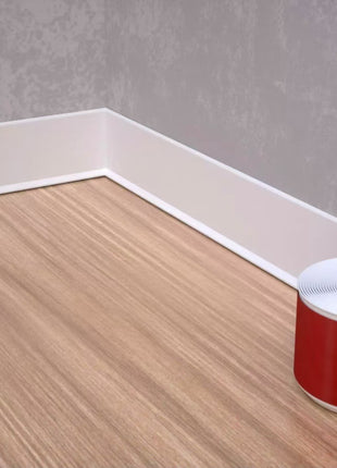 Flexible Self-Adhesive PVC Skirting Board - Waterproof Wall Edge Trim