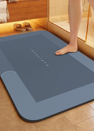 New Diatom Mud Absorbent Mat Bathroom Floor Mat Bathroom Door Non-slip Quick-drying Foot Mat Entry Door Ma