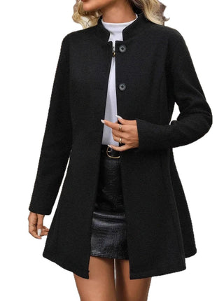 Elegant Women's Long Sleeve Demi-Season European Style Casual Jacket