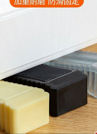 Premium Silicone Door Stopper Wedge: Windproof Anti-Pinch Home Safety Door Plug