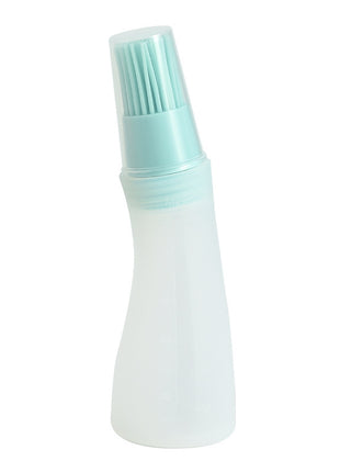 Non-Shedding Silicone Oil Bottle Brush for Barbecue, Baking, & Sauce