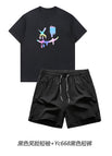 BLACK SMILEY + 668 BLACK SHORT / XS
