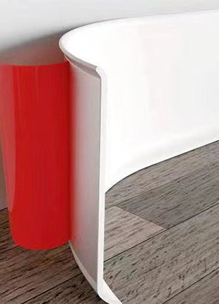 Flexible Self-Adhesive PVC Skirting Board - Waterproof Wall Edge Trim