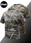 LEAF T-SHIRT + CAMOUFLAGE T-SHIRT
