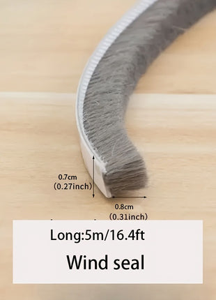 Premium Self-Adhesive Window Seal Strip: Draft Stopper, Windproof, Noise Reduction