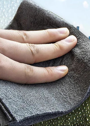 Magic Microfiber Glass Cleaning Cloth: Streak-Free Watermark-Free Mirror Towel