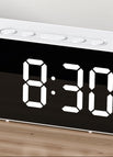 811 White plug -in [Temperature display+two groups alarm]