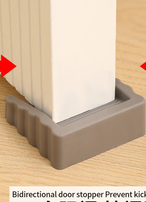 Flexible TPR Child Safety Door Stopper & Anti-Pinch Door Guard for Home