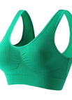 Emerald green-no breast pads