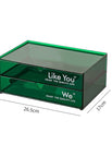 Large double drawer (green)