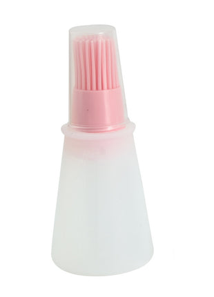Non-Shedding Silicone Oil Bottle Brush for Barbecue, Baking, & Sauce