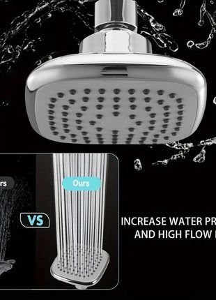 Cross-Border Temu Amazon Shein Popular Shower Head 4inch Shower Head Top Spray Lotus Head Spray
