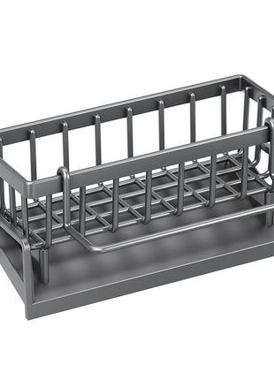 Splash-Proof Kitchen Sink Caddy: Organize Sponges, Brushes & Soap with Ease!