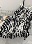 Retro-zebra print / One size fits all